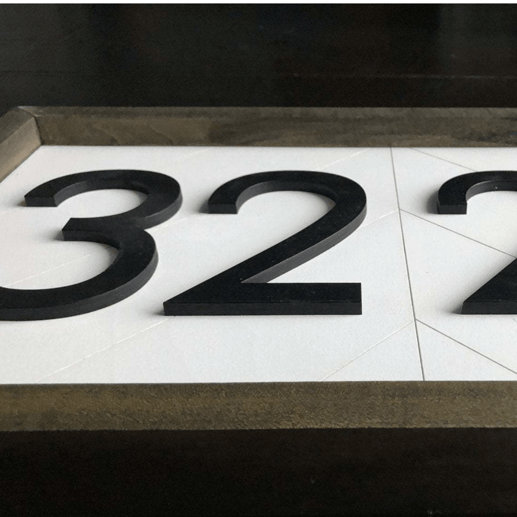 Farmhouse Address Sign | White Fig Studio